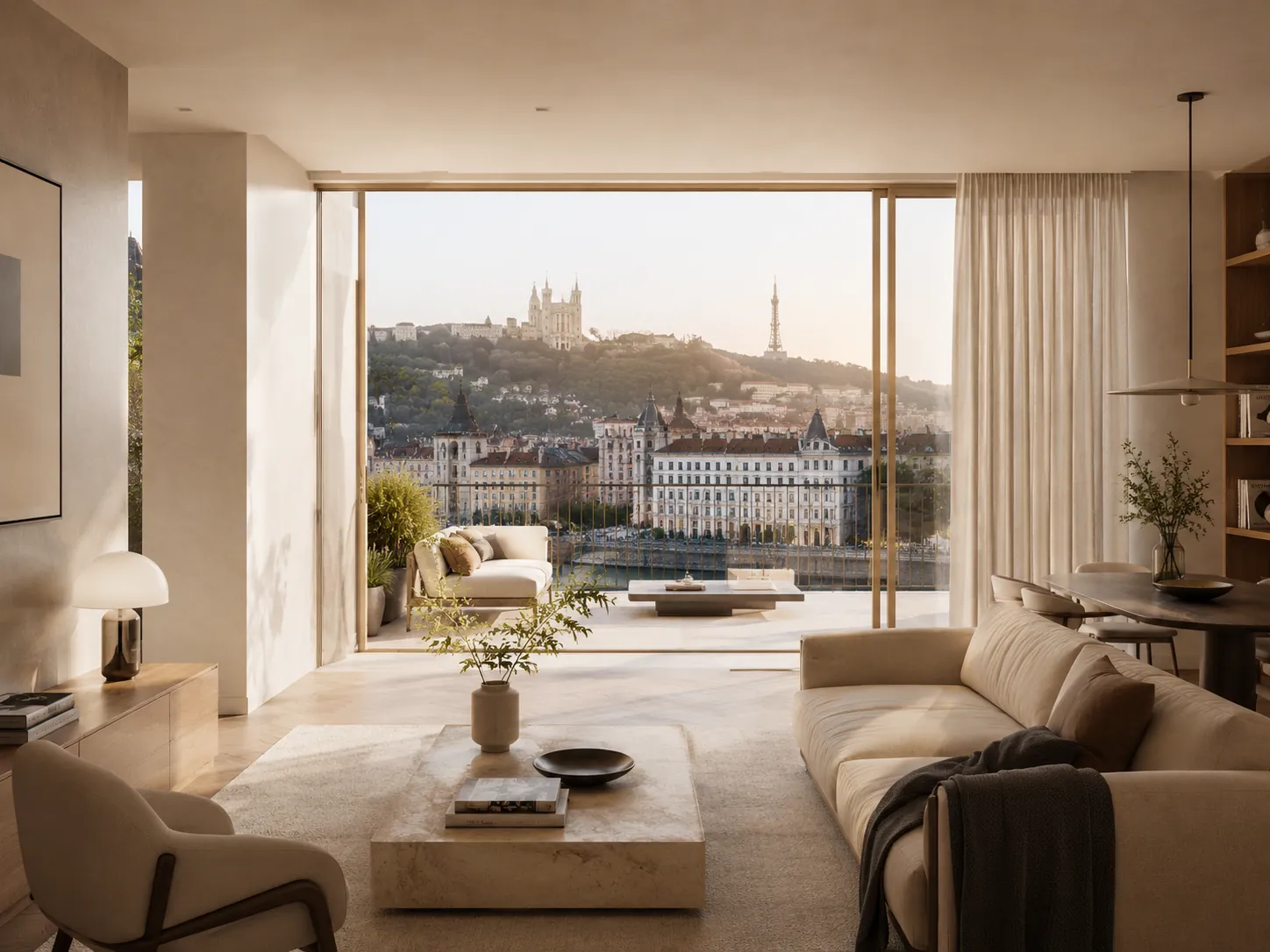 Appartement neuf achevé, lumineux et visitable à Lyon